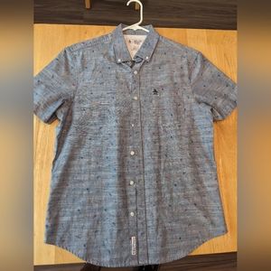 Penguin Short Sleeve Button up Shirt
